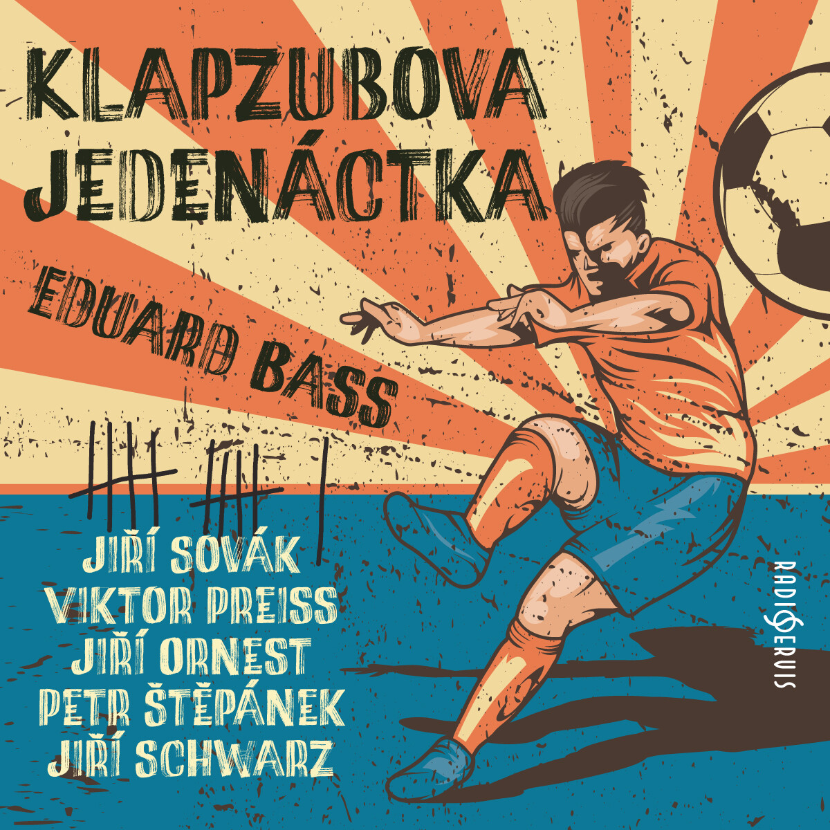 Levně Klapzubova jedenáctka (1990) - Eduard Bass - audiokniha