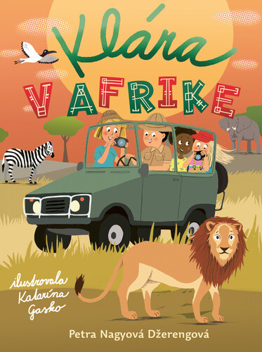 Kniha Klára v Afrike