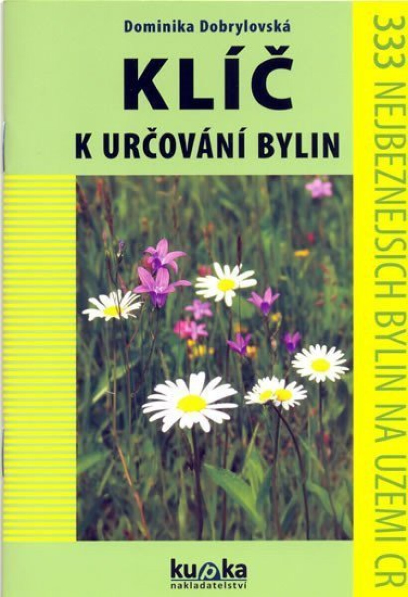 Kniha Klíč k určování bylin