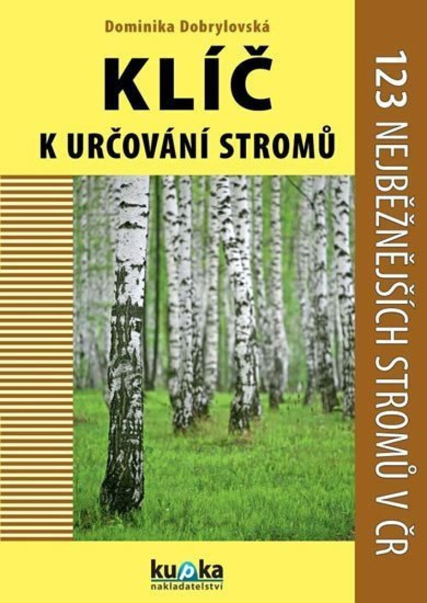 Kniha Klíč k určování stromů