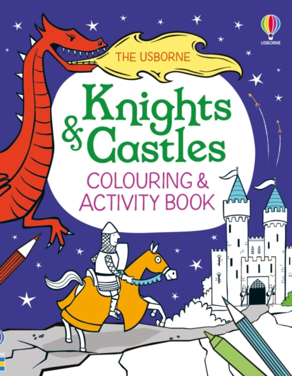 Knights and Castles Colouring and Activity Book - Kirsteen Robson