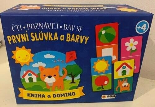 Kniha Kniha a Domino První slůvka a Barvy