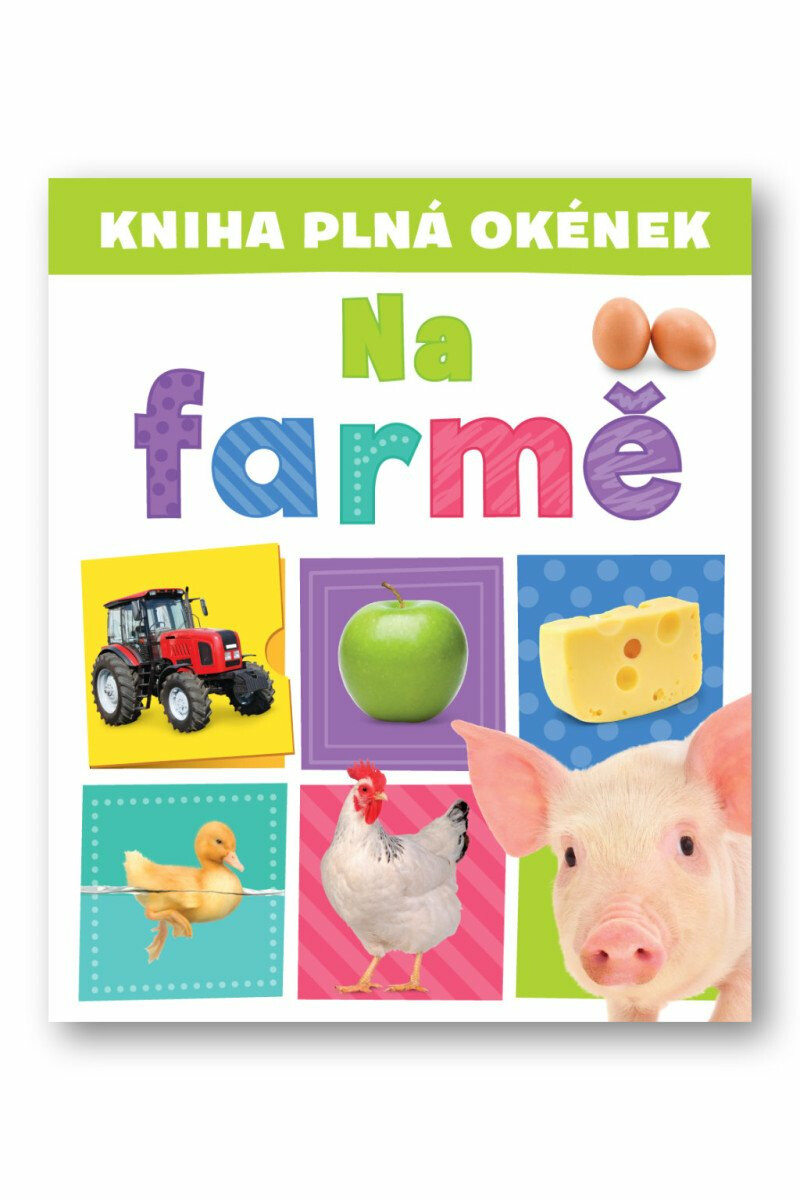 Kniha Kniha plná okének Na farmě