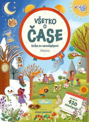 Kniha Kniha so samolepkami - Všetko o čase