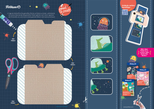 Kniha vystříhování A4 vesmír (obrázek 21)