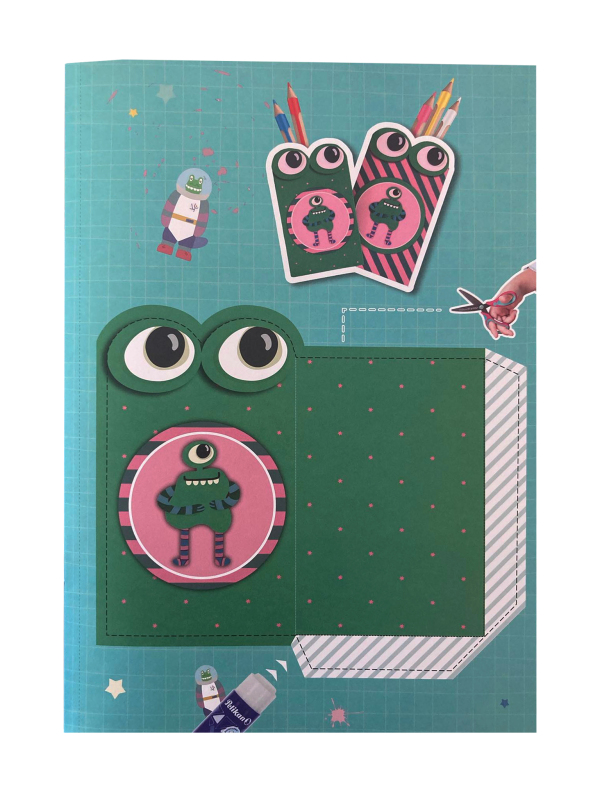 Kniha vystříhování A4 vesmír (obrázek 15)