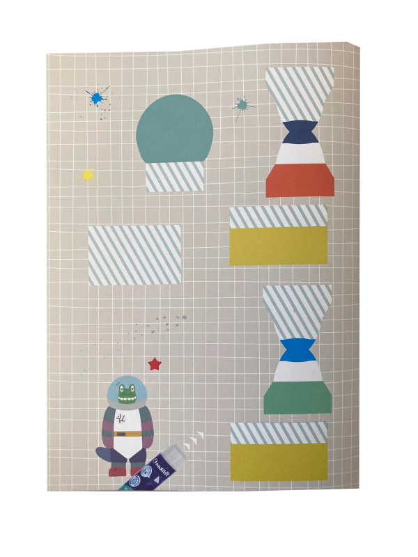 Kniha vystříhování A4 vesmír (obrázek 18)