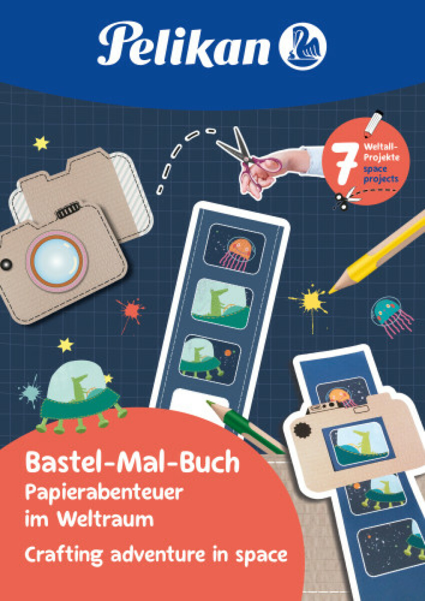 Kniha vystříhování A4 vesmír (obrázek 24)