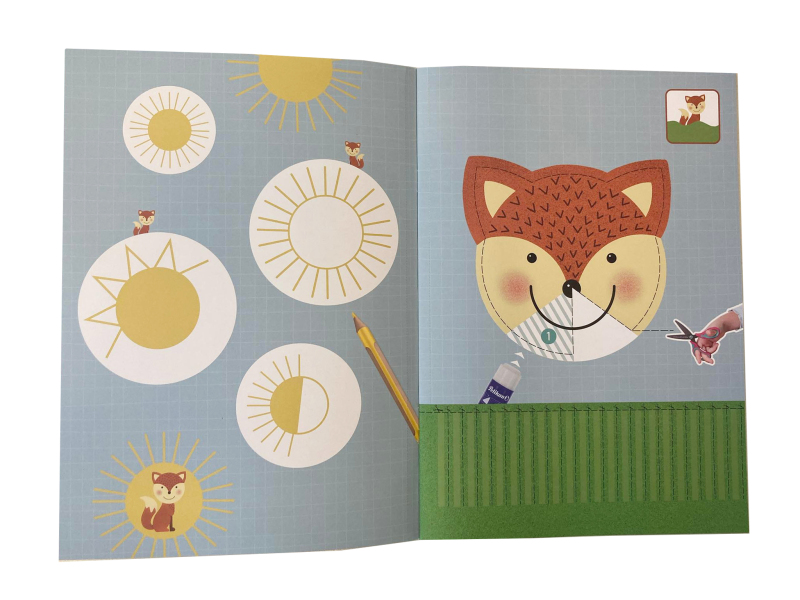 Kniha vystřihování A4 zvířátka (obrázek 12)