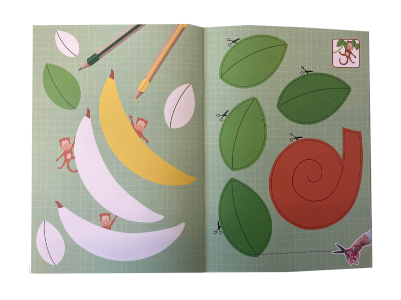 Kniha vystřihování A4 zvířátka (obrázek 16)