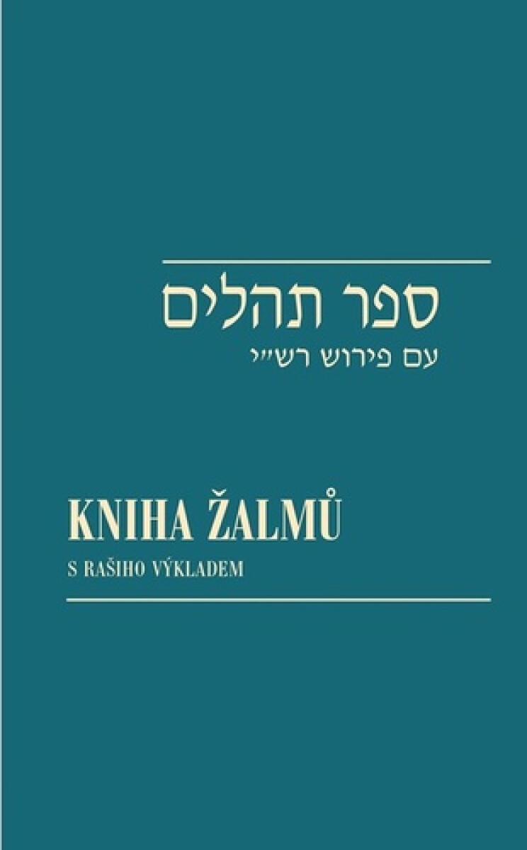 Kniha Kniha žalmů/Sefer Tehilim