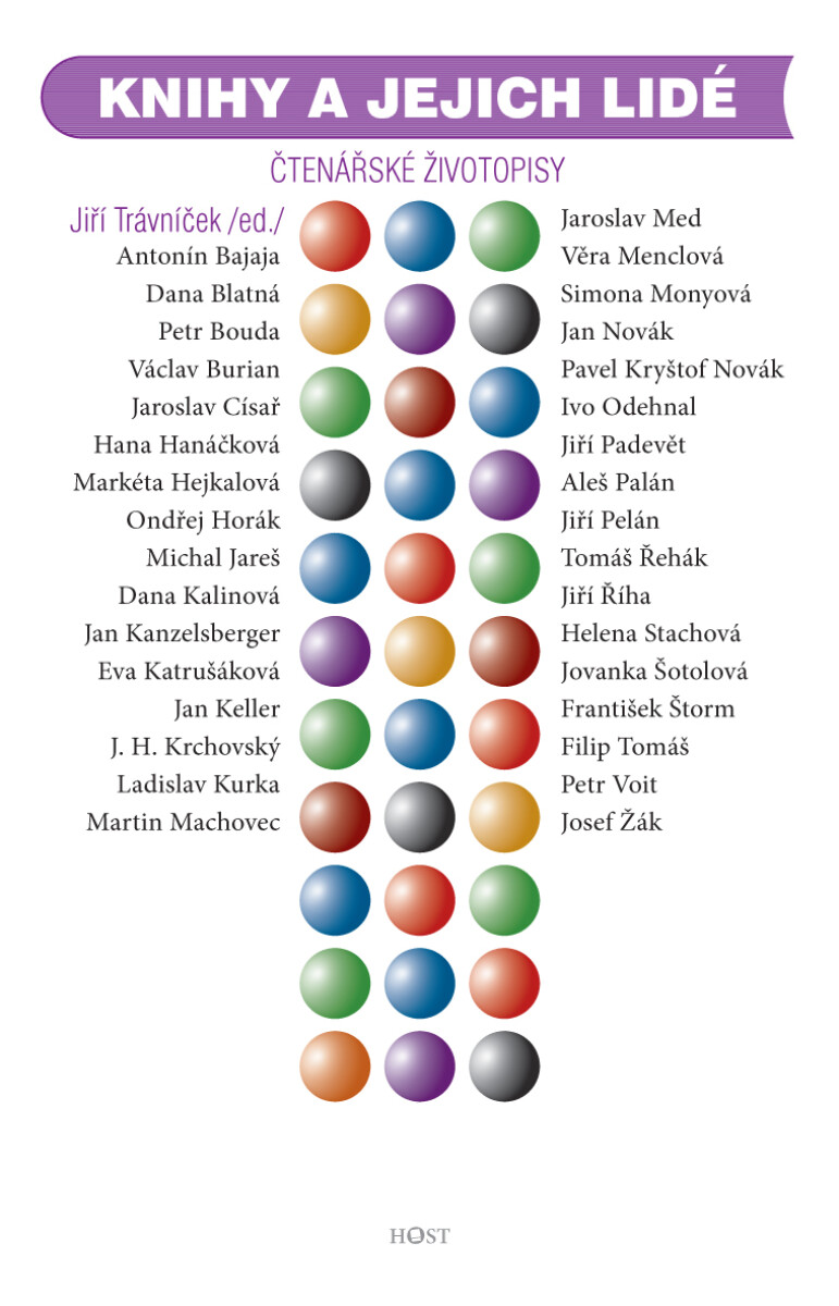 Knihy a jejich lidé - Jiří Trávníček