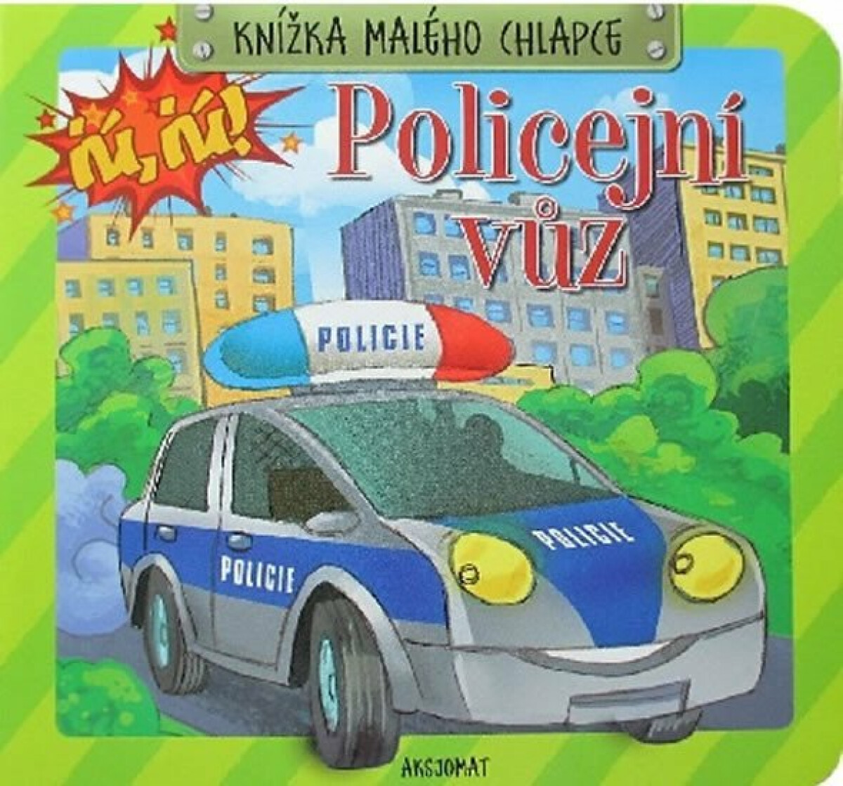 Kniha Knížka malého chlapce - Policejní vozidlo