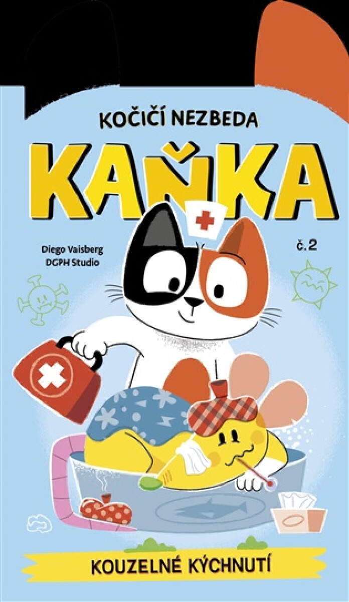 Kniha Kočičí nezbeda Kaňka - Kouzelné kýchnutí