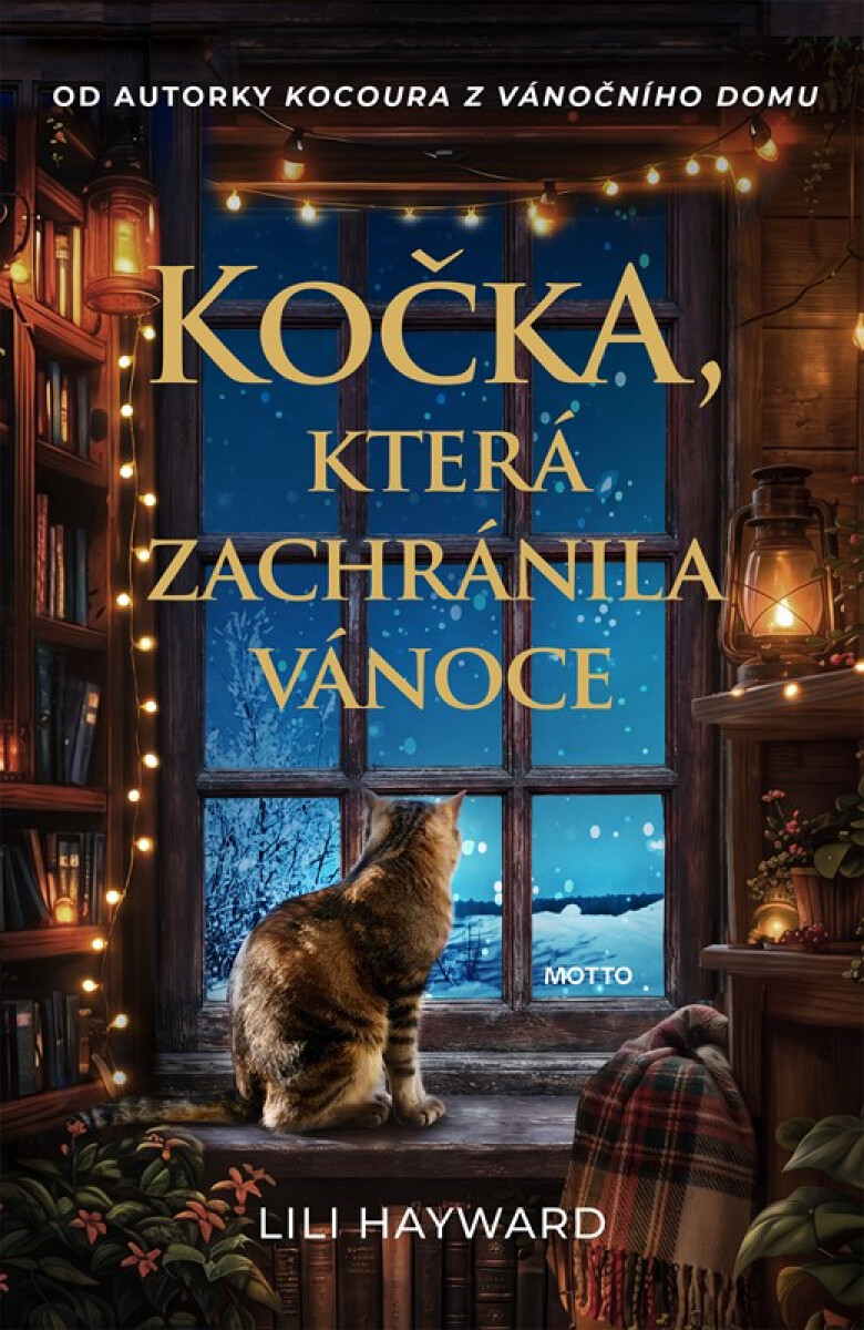 Kniha Kočka, která zachránila Vánoce