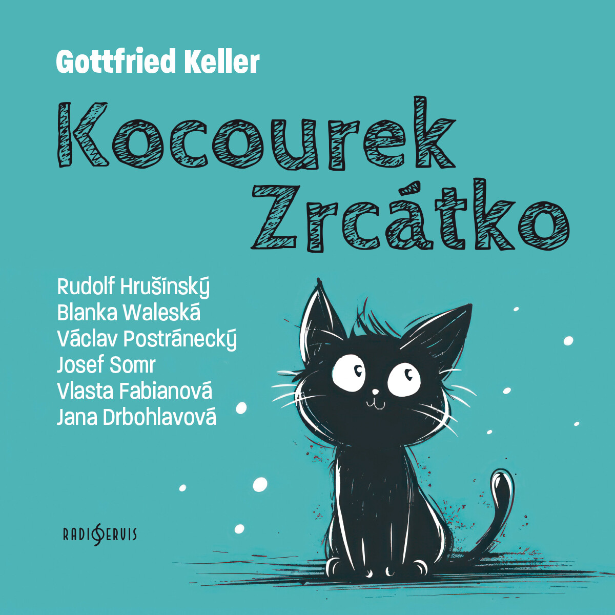 Levně Kocourek Zrcátko - Gottfried Keller - audiokniha