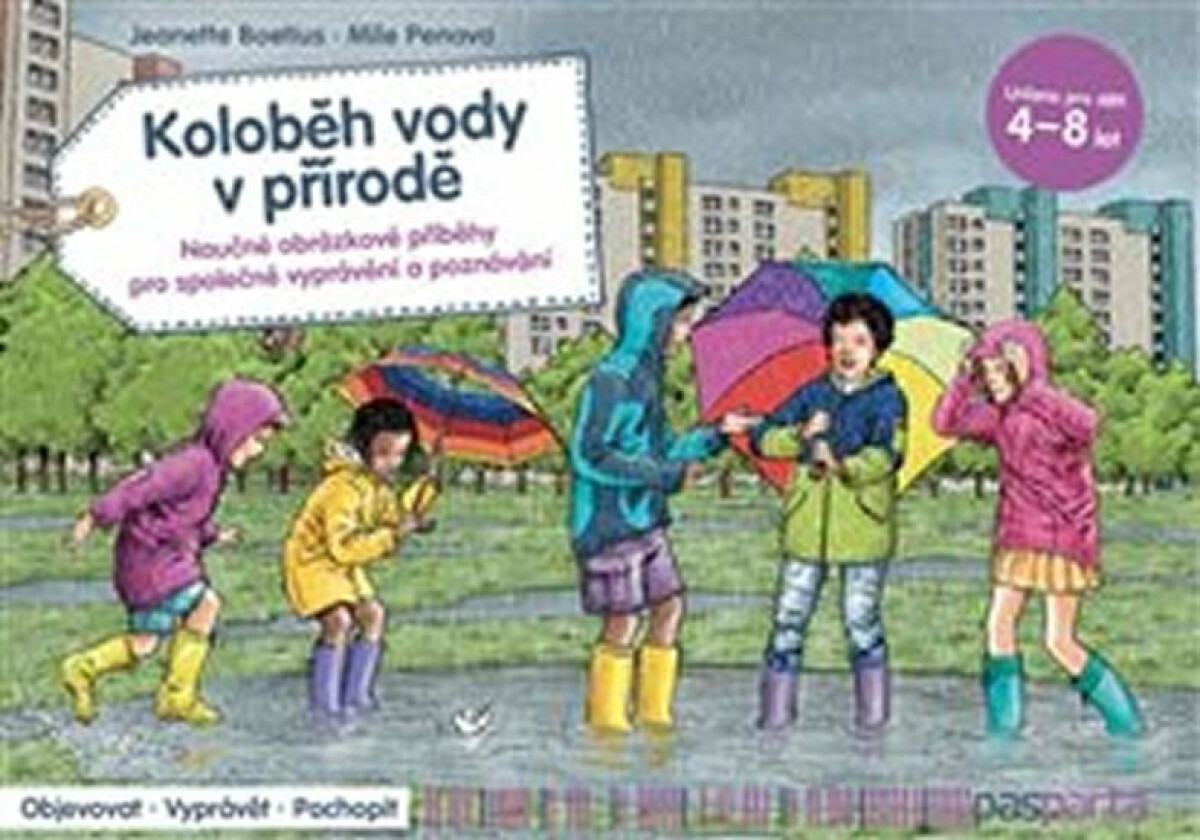 Kniha Koloběh vody v přírodě - Naučné obrázkové příběhy pro společné vyprávění a poznávání