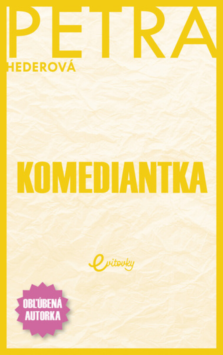 Kniha Komediantka