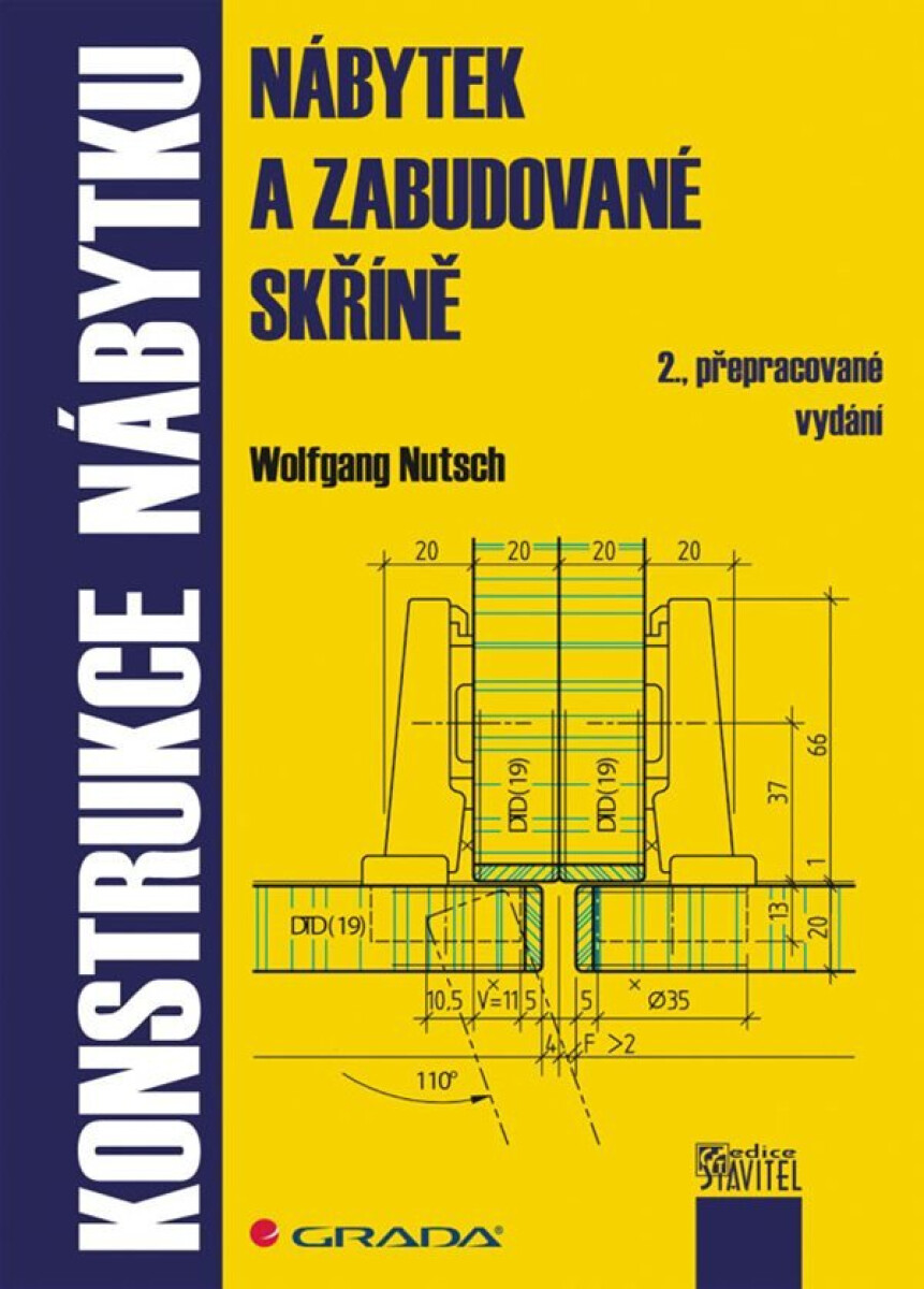 Kniha Konstrukce nábytku - Nábytek a zabudované skříně