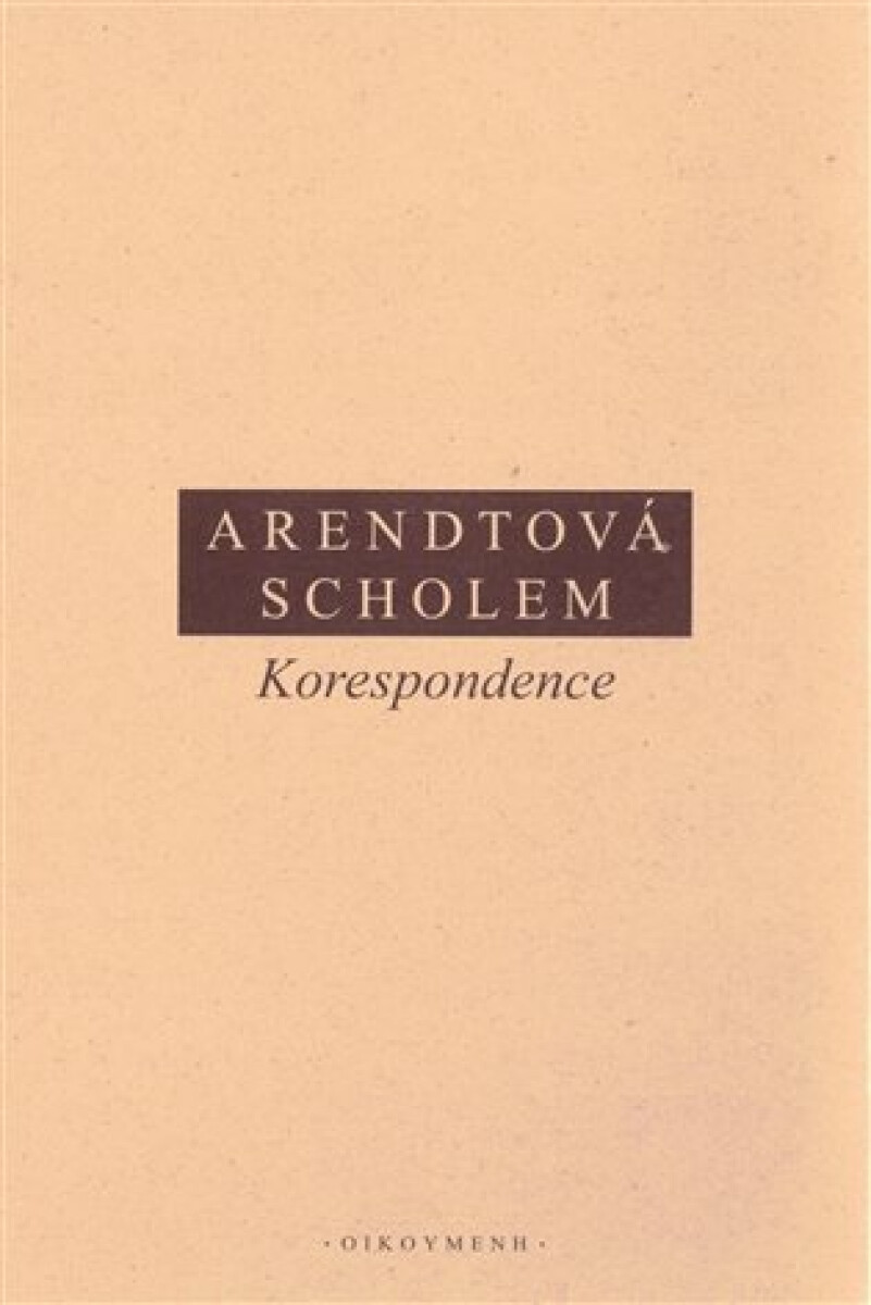 Kniha Korespondence