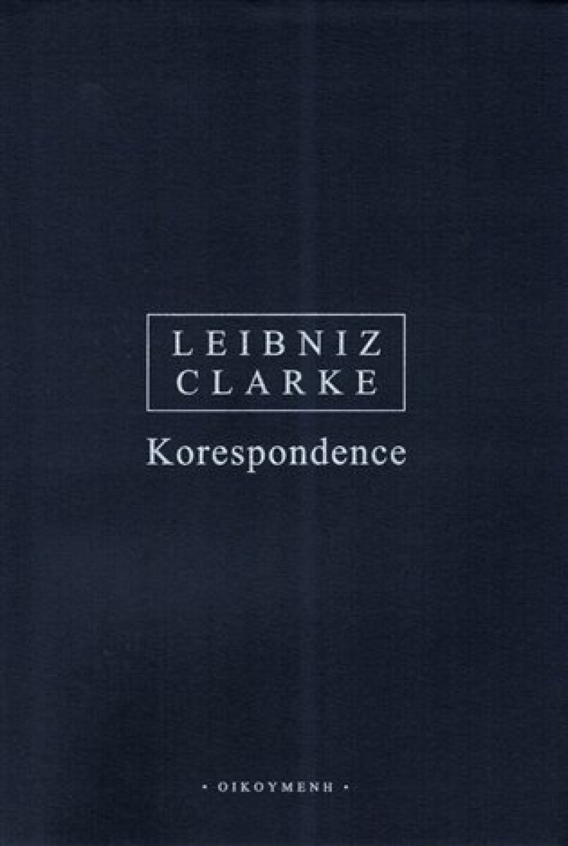 Kniha Leibnizem / Clarke - Korespondence