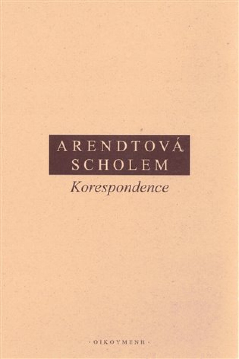 Kniha Korespondence
