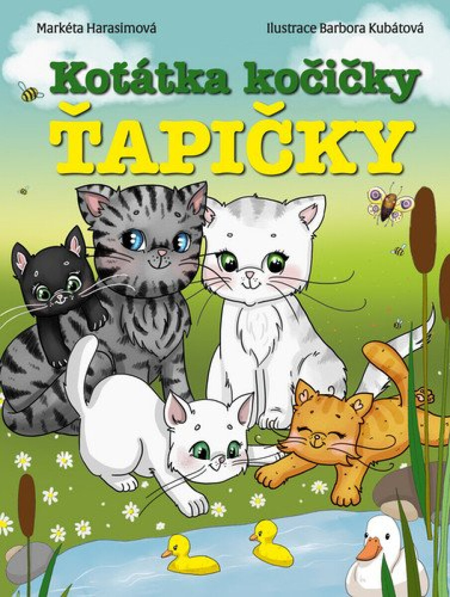 Kniha Koťátka kočičky Ťapičky