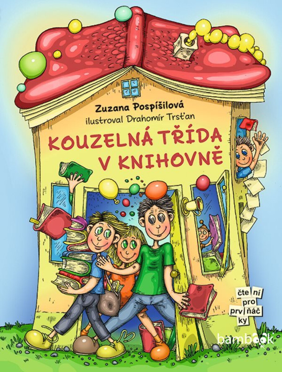 Kniha Kouzelná třída v knihovně