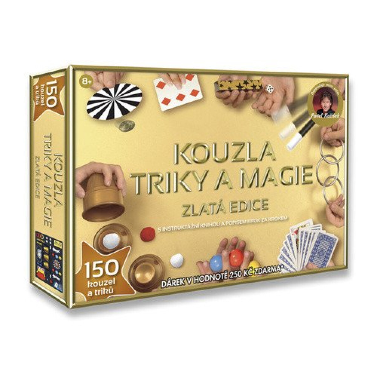 Levně Kouzla, triky a magie - Zlatá edice (150 triků)