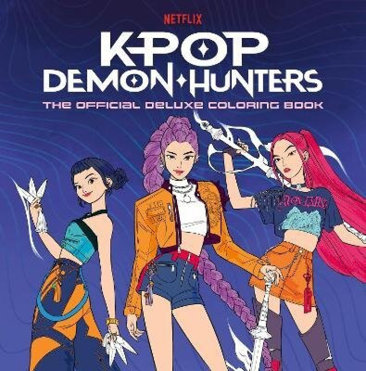 KPop Demon Hunters: Official Colouring Book - Random House Worlds