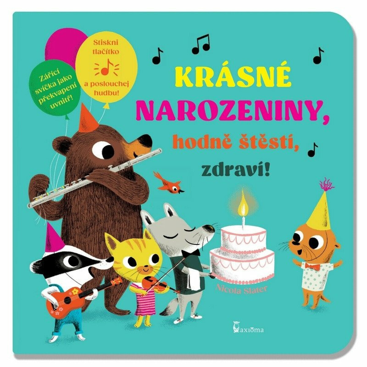 Kniha Krásné narozeniny, hodně štěstí, zdraví!