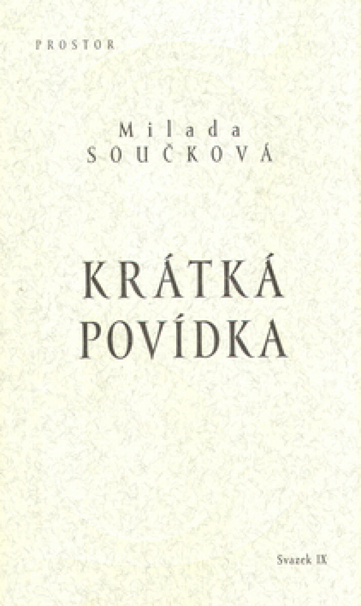 Kniha Krátká povídka