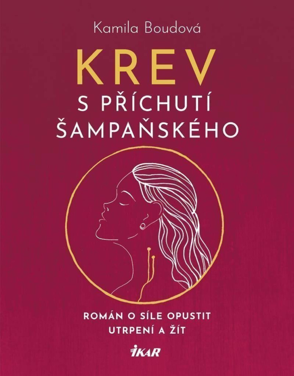 Kniha Krev s příchutí šampaňského