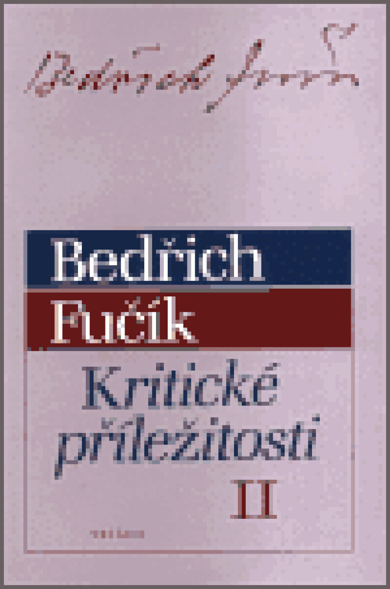 Kniha Kritické příležitosti II.