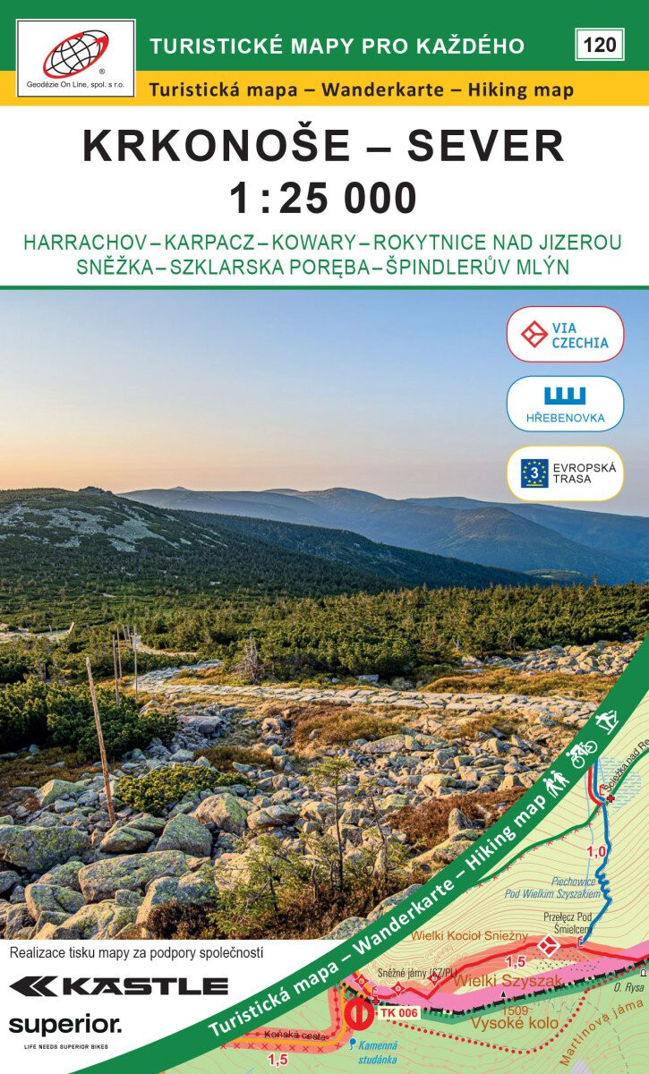 Kniha Krkonoše