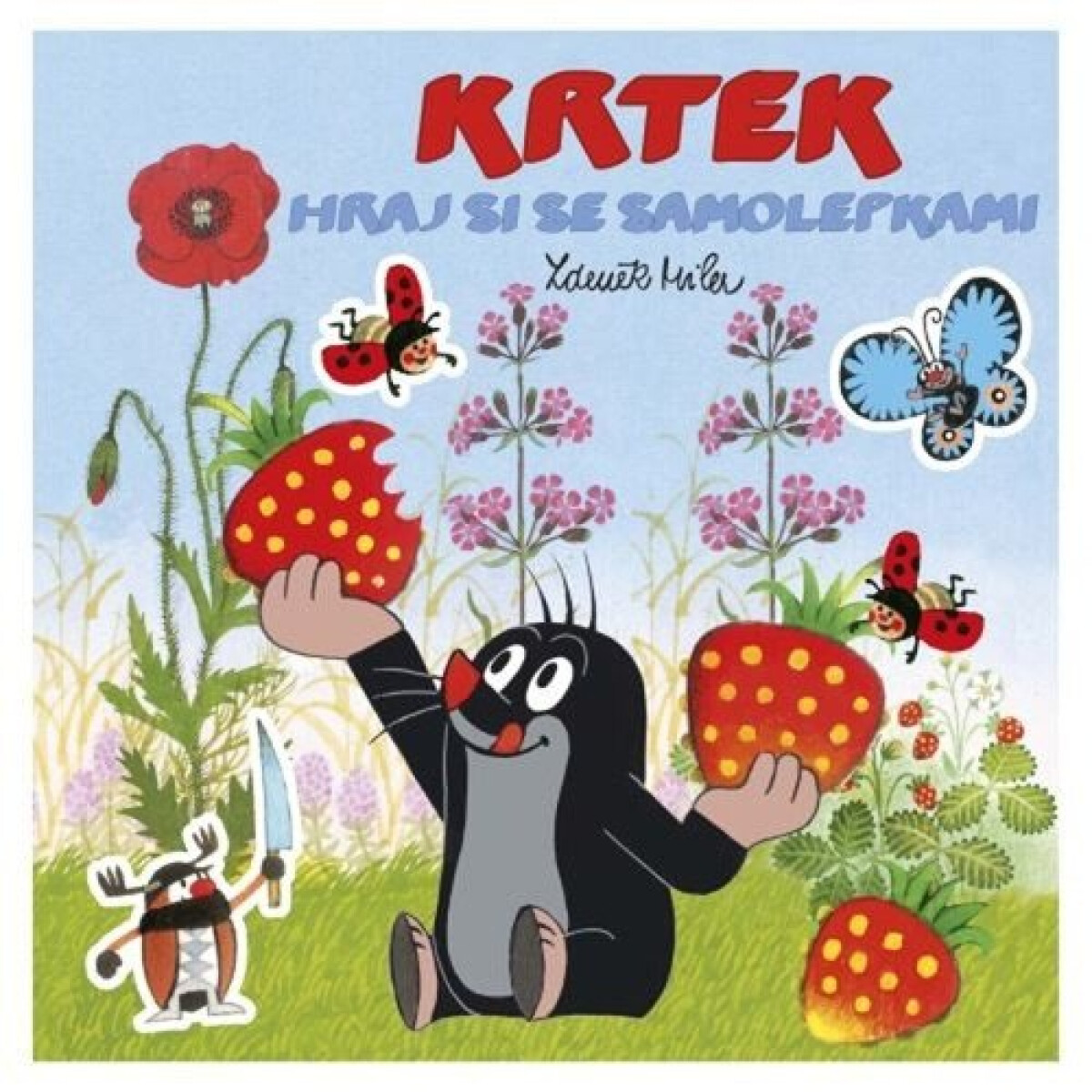 Kniha Hraj si se samolepkami Krtek 3