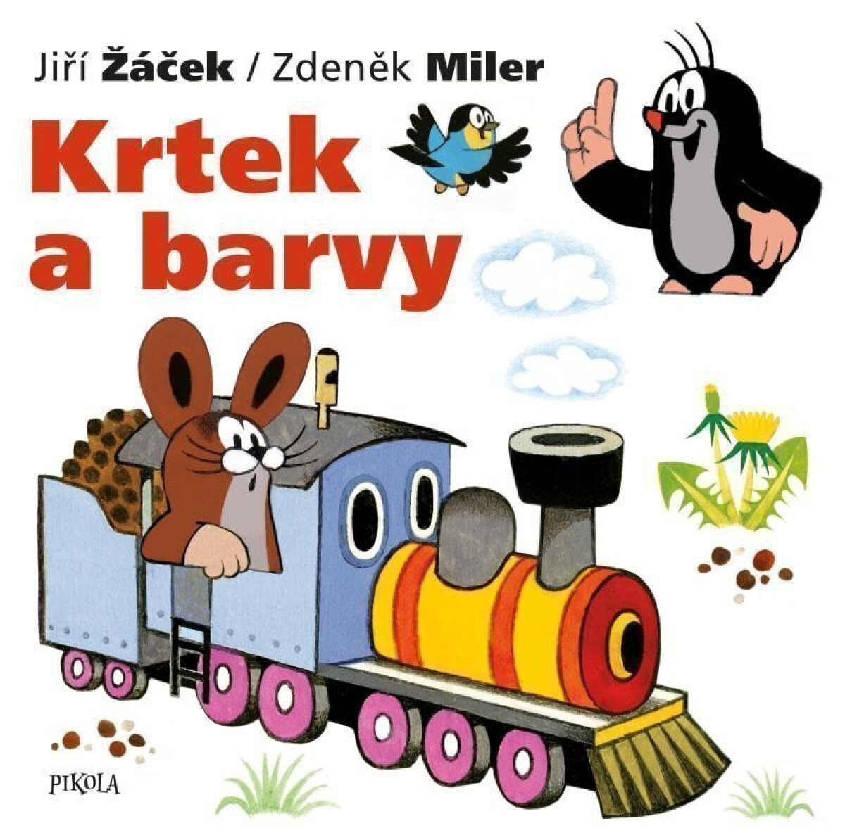 Kniha Krtek a barvy