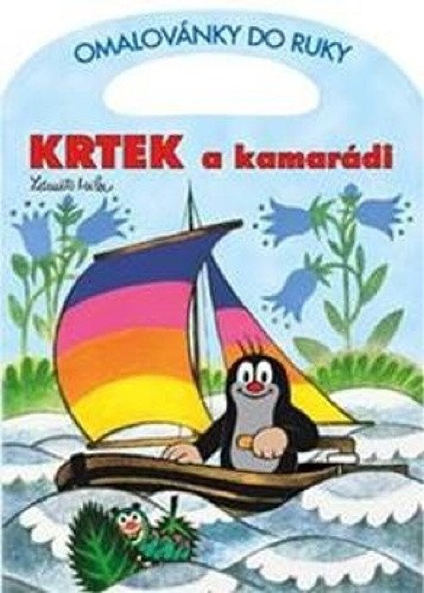 Kniha Krtek a kamarádi - Omalovánky A4 s výsekem