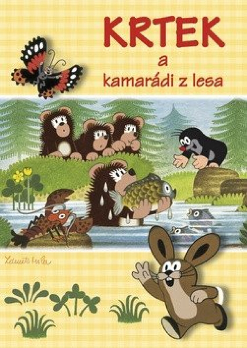 Kniha Krtek a kamarádi z lesa