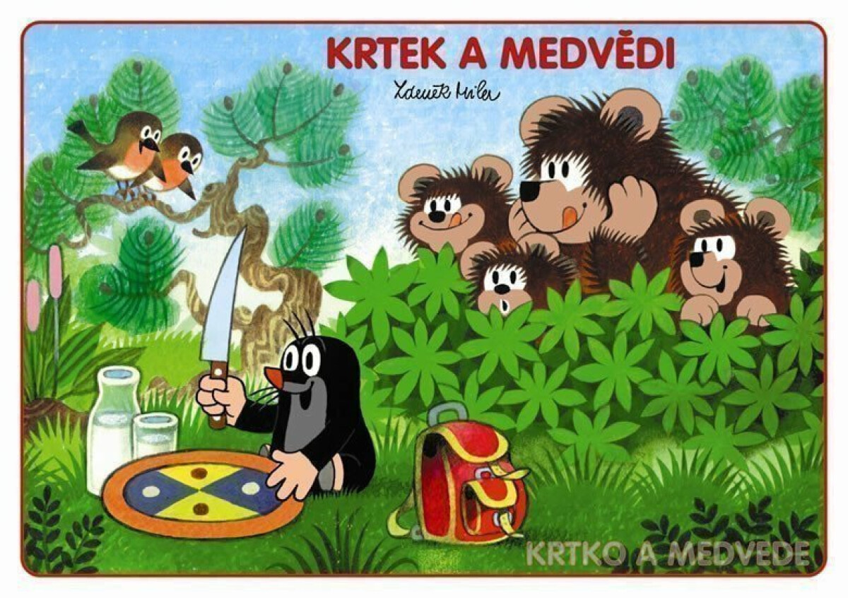 Kniha Krtek a medvědi
