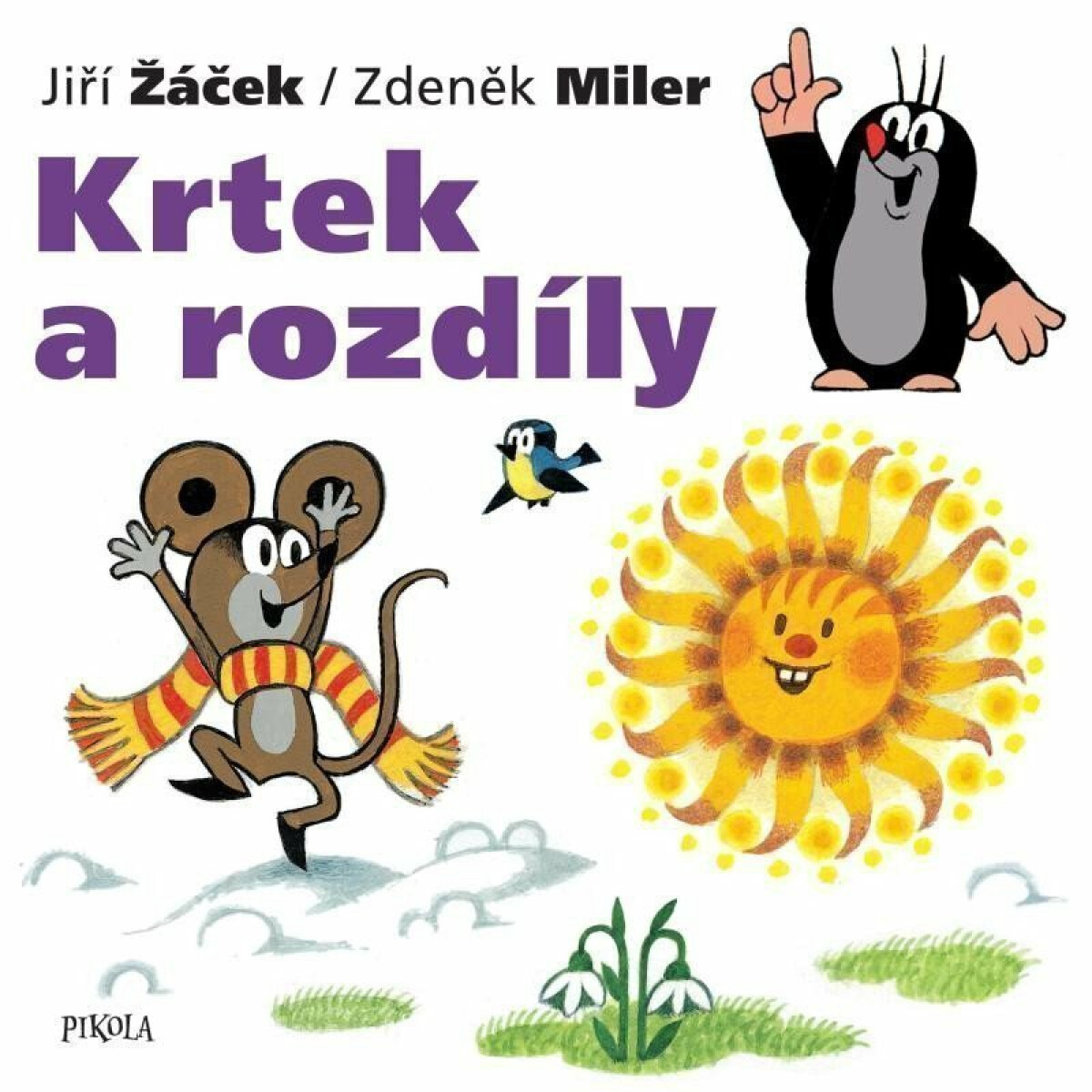 Kniha Krtek a rozdíly