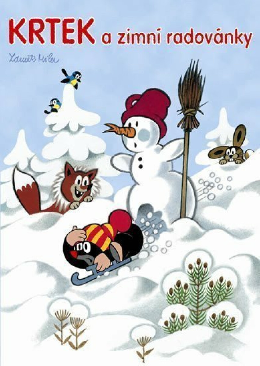 Kniha Krtek a zimní radovánky