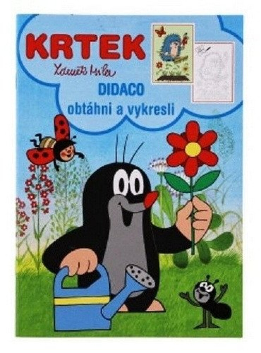 Kniha Krtek - obtáhni a vykresli