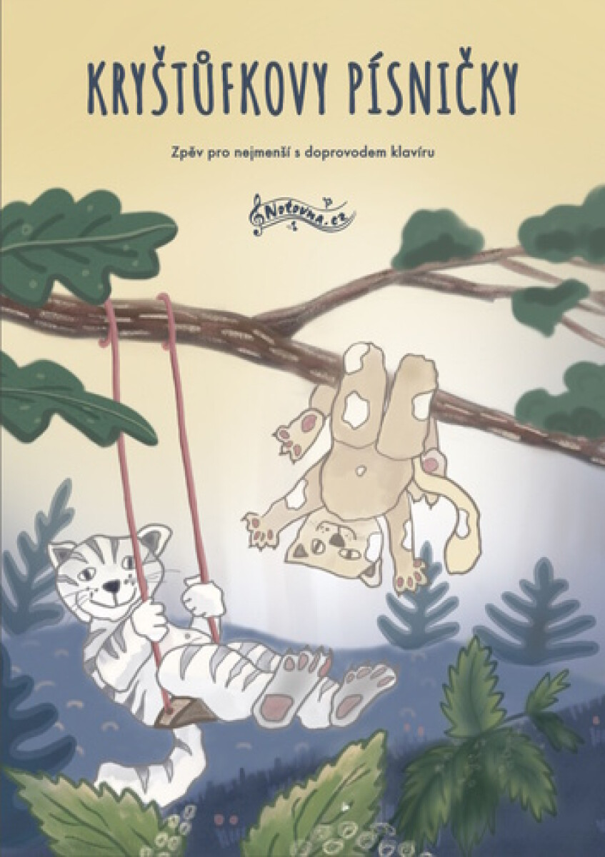Kniha Kryštůfkovy písničky - Zpěv pro nejmenší s doprovodem klavíru