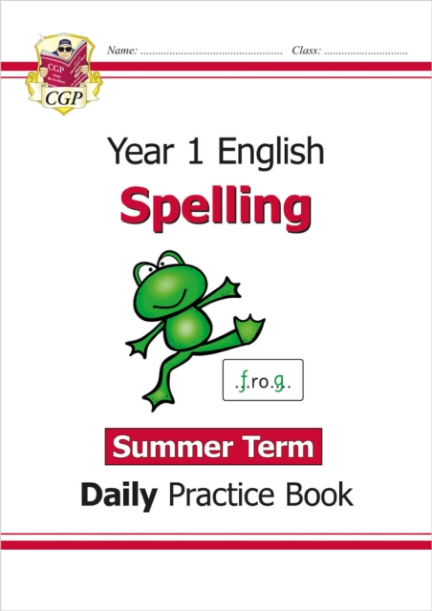 Kniha KS1 Spelling Year 1 Daily Practice Book: Summer Term