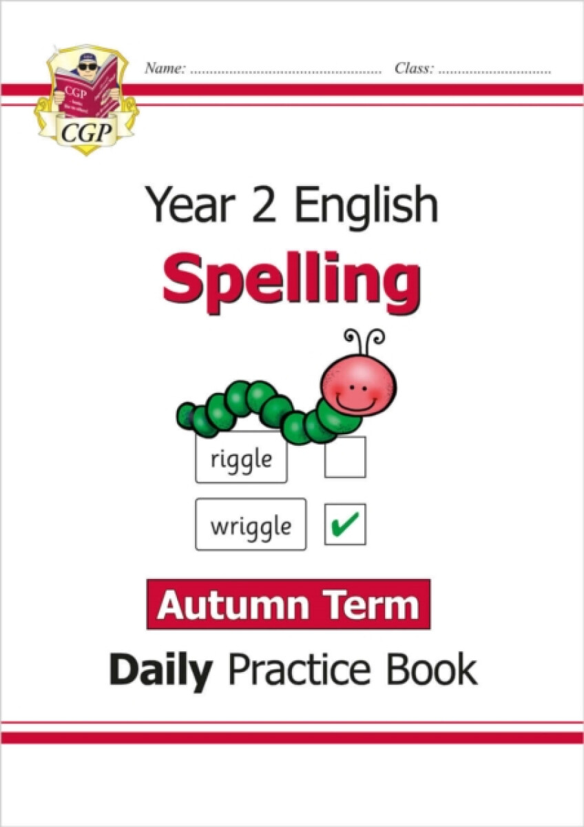 Kniha KS1 Spelling Year 2 Daily Practice Book: Autumn Term