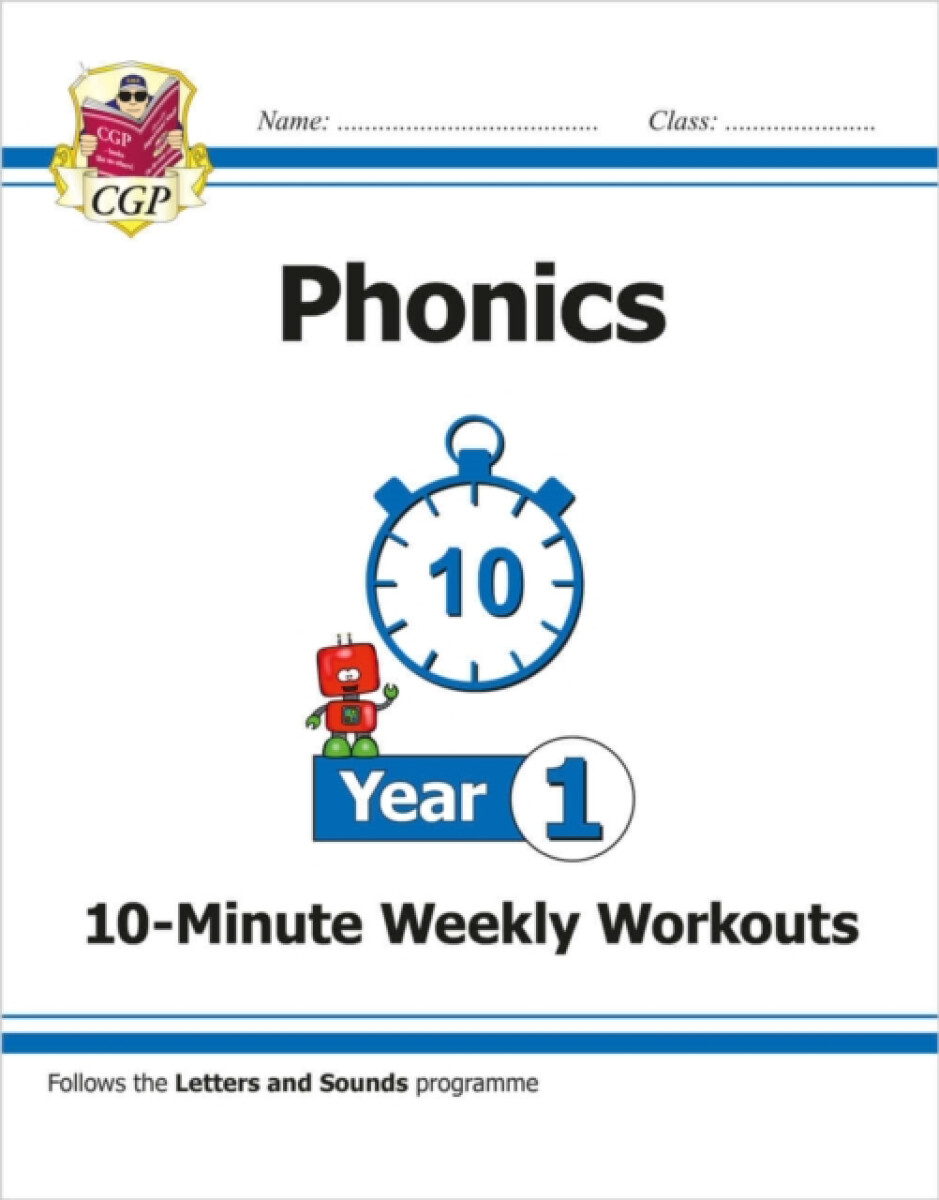 Kniha KS1 Year 1 English Phonics 10-Minute Weekly Workouts