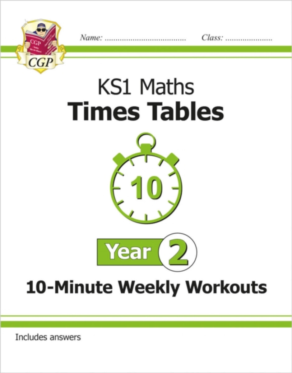 Kniha KS1 Year 2 Maths Times Tables 10-Minute Weekly Workouts