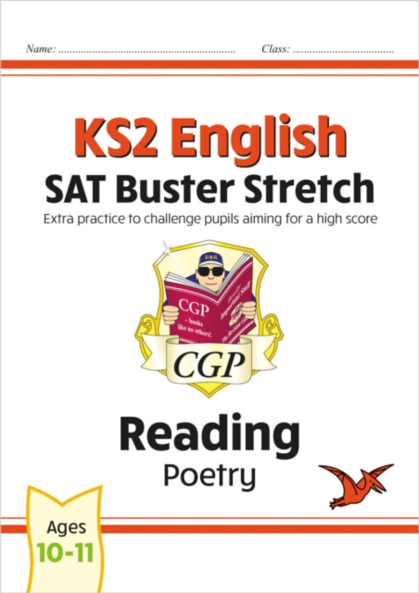 Kniha KS2 English Reading SAT Buster Stretch: Poetry (for the 2024 tests)