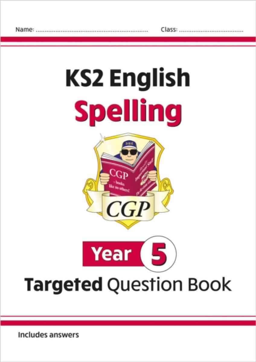 Kniha KS2 English Year 5 Spelling Targeted Question Book (with Answers)